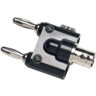 Afbeelding van Fluke BP881 Meetadapter BNC stekker Bananenstekker 4 mm Stapelbaar Zwart