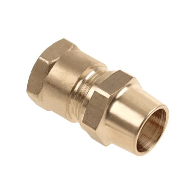 Afbeelding van Bonfix Belgas Messing schroefbus 3/4&quot;x18mm