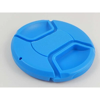 Afbeelding van vhbw Lens deksel 67mm binnengreep Snap on blauw geschikt voor camera Canon, Casio, Fuji, Fujifilm, JVC, Kodak, Minolta, Nikon, Olympus.