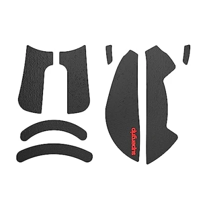 Afbeelding van Pulsar Gaming Gears SUPERGRIP Griptape Set voor Zowie EC2 CW Zweetabsorberende Hoge Prestaties Antislip 3M Lijm Geen Residu Muis Grip Tape Ultradun 0,5 mm (0,02 inch)