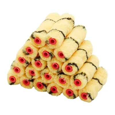 Afbeelding van ProDec Big Box 20 Pack 4 &quot;Medium Pile Geweven Mini Verfrollen voor een gladde afwerking Schilderen met emulsieverven op binnenmuren en plafonds