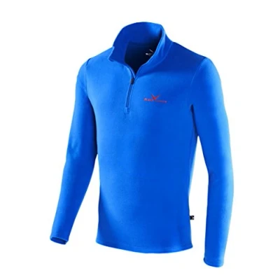 Afbeelding van Black Crevice Heren fleece skirolli, blauw/rood, S