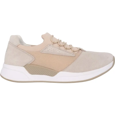 Afbeelding van Gabor rollingsoft sensitive 26.951.33 dames rollende wandelsneaker beige maat 43 (EU) 9 (UK)
