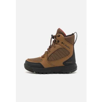 Afbeelding van Columbia Youth Portlander Omniheat Unisex Snowboots voor kinderen, Maat: 35, Light brown Textiel/ synthetisch
