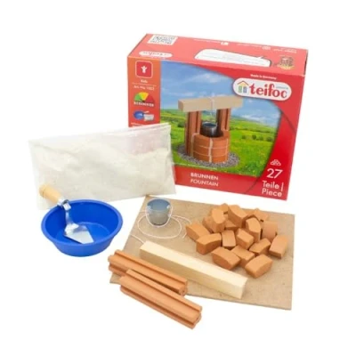 Afbeelding van Teifoc Bouwdoos Waterput Inclusief Cement Kom, Troffel en