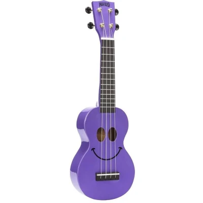 Afbeelding van Mahalo USMILE/PP Smiley sopraan ukelele paars