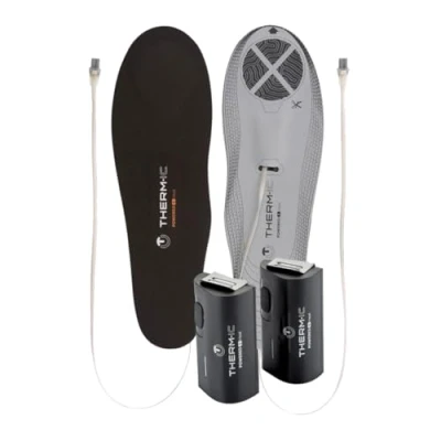Afbeelding van therm ic Verwarmbare zool Set Heat Flat met C PACK 1300, zwart, One size, T44 0201 100
