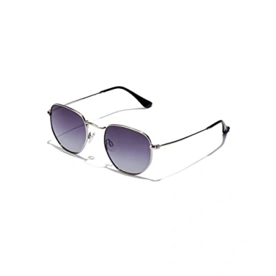 Afbeelding van Hawkers Sixgon Drive bril, uniseks, voor volwassenen, Grijs Gepolariseerd · Silver CT, one size