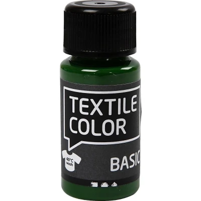 Afbeelding van Creativ Company Textile Color Semi dekkende Textielverf Olijfgroen, 50ml
