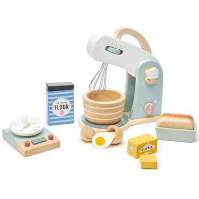Afbeelding van Tender Leaf Toys Bakset Mixer &amp; Weegschaal