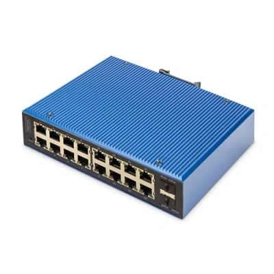 Afbeelding van Digitus DN 651159 netwerk switch Managed L2 Gigabit Ethernet (10/100/1000) Power over (PoE)