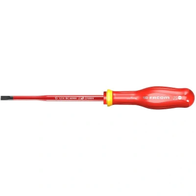 Afbeelding van Facom Schroevendraaier Protwist Sleuf 4X100 Geïsoleerd 1000V Slim AT4X100TVE