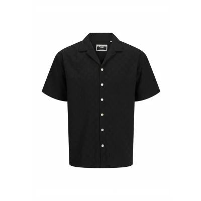Afbeelding van Jack &amp; Jones Overhemd, Heren, Maat: Large, Black