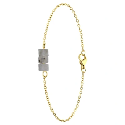 Afbeelding van Lucardi Classic Armband goldcoloured, Dames, Maat: One Size, Gold coloured