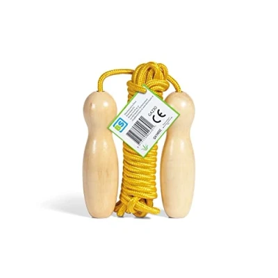 Afbeelding van BS Toys Groot Springtouw, 18.6 cm x 10.6 3.4 cm, Bruin