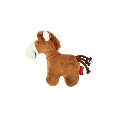 Afbeelding van SIGIKID 41174 rammelpaard Red Stars meisjes en jongens babyspeelgoed aanbevolen vanaf de geboorte bruin