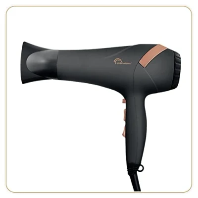 Afbeelding van LITTLE BALANCE 8626 Ionic Style Luxe, haardroger, ionentechnologie, 3 temperaturen, 2 snelheden, accessoires, 2200 W, zwart