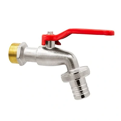 Afbeelding van VARIOSAN Kogelkraan 11947, 1/2&quot;, messing, vernikkeld, met slangschroefverbinding