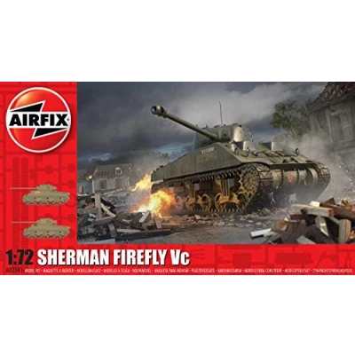 Afbeelding van 1:72 Airfix 02341 Sherman Firefly Plastic Modelbouwpakket