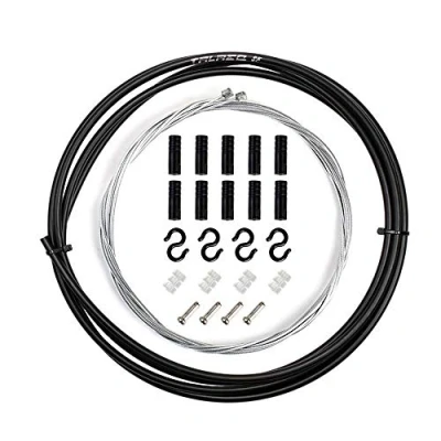 Afbeelding van TRLREQ Universele Fiets Schakelkabel Behuizing Set voor Shimano Sram Derailleur/MTB Racefiets (zwart)