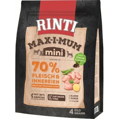 Afbeelding van RINTI Max I Mum Mini Adult Kip Hondenvoer 4 kg