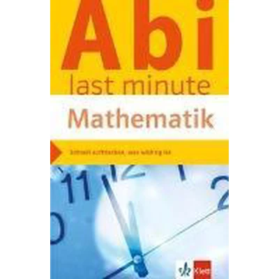 Afbeelding van Abi last minute Mathematik