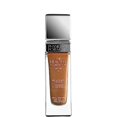 Afbeelding van Physicians Formula de Gezonde Foundation, Langhoudende, Lichtgewicht, Opbouwbare Vloeibare Foundation met een Satijnen Finish, Kleur MW2