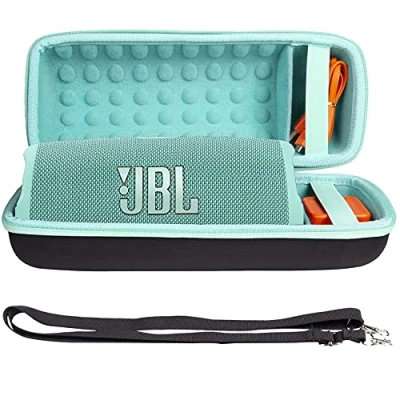 Afbeelding van Khanka Harde draagtas tas voor JBL Charge 5/Charge 4 draagbare Bluetooth waterdichte luidspreker. (Turquoise)