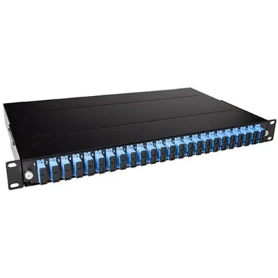 Afbeelding van Glasvezel patchpaneel OS2 (SC, Duplex, 19 inch, 1U)