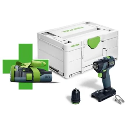 Afbeelding van Festool TXS 18 Basic 18V Li ion Accu Schroefboormachine Set (1x 3,0Ah) In Systainer
