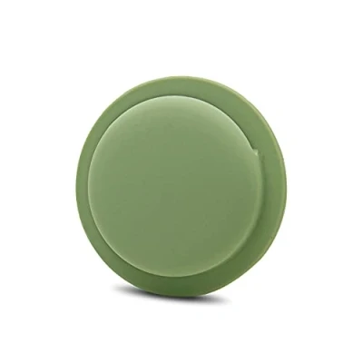 Afbeelding van CoverKingz Siliconenhoes compatibel met AirTags 2021, klevend, Air Tag, zelfklevende hoes, kleefhouder, AirTag sticker, siliconen case, houder groen
