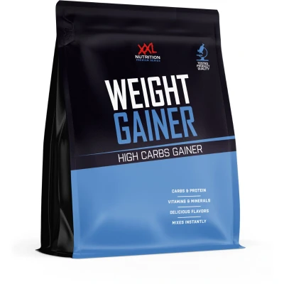 Afbeelding van XXL Nutrition Weight Gainer Voor Verantwoorde Gewichtstoename Maaltijdvervanger hoog in Koolhydraten &amp; Eiwitten (Concentraat Isolaat) Aankomen Mass 2500 gram Chocolade Hazelnoot