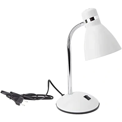 Afbeelding van Brilliant Allison tafellamp, kunststof, 40 W, wit