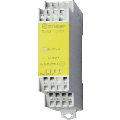 Afbeelding van Finder 7S.16.8.230.5420 Relais Nominale spanning: 230 V/AC Schakelstroom (max.): 3 A 1 stuk(s)