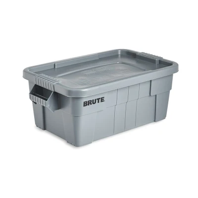 Afbeelding van Rubbermaid Brute opbergbox 53ltr grijs