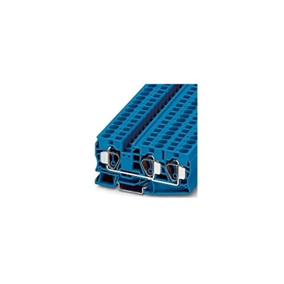 Afbeelding van Phoenix Contact ST 16 TWIN BU 3035331 Doorgangsserieklem Aantal polen: 3 0.2 mm² Blauw 25 stuk(s)