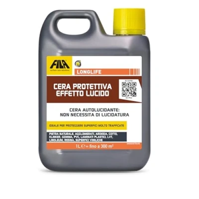 Afbeelding van Fila Surface Care Solutions LONGLIFE Zelfglanzende vloerwas, 1 l
