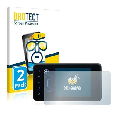 Afbeelding van BROTECT Screenprotector voor Dacia Jogger 2022 Media Display 8&quot; Folie Beschermfolie transparant (2 Stuks)