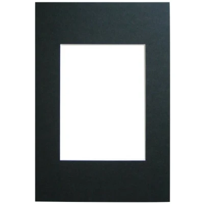 Afbeelding van walther design passe partouts zwart voor lijstmaat: 20 x 30 cm, beeldformaat: 13 18 cm Passepartouts PA030B