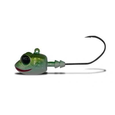 Afbeelding van VMC Frog Jighead Natural 17g (3 stuks) Loodkoppen