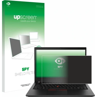Afbeelding van upscreen privacyscherm voor Lenovo ThinkPad T490 Non Touch privacy filter screenfilter Blauwlichtfilter