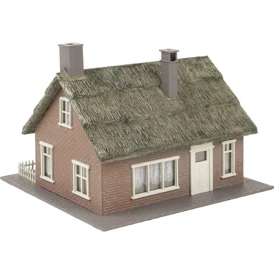 Afbeelding van Faller 1/87 NOORD DUITS HUIS MET RIETEN DAK (4/24) * modelbouwsets, hobbybouwspeelgoed voor kinderen, modelverf en accessoires