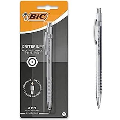 Afbeelding van BIC Vulpotlood Criterium 2 mm HB Zilver Pak van 1