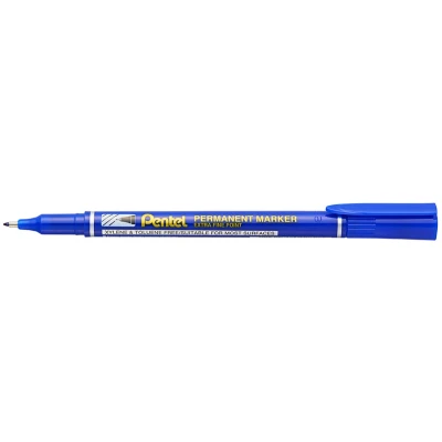 Afbeelding van Pentel NF450 C Permanente marker Extra Fijne punt 1,2mm Blauw