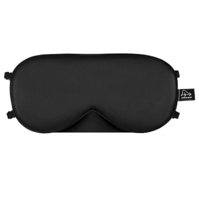 Afbeelding van ALASKA BEAR® 2 banden zijden slaapmasker &amp; blinddoek, slaapmasker, glijdt niet weg