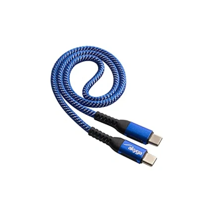 Afbeelding van Akyga USB kabel C stekker, stekker 0.50 m Blauw AK 36