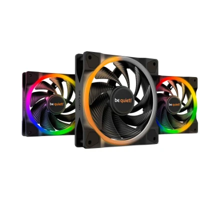 Afbeelding van Be quiet! LIGHT WINGS 120mm PWM Triple Pack high speed