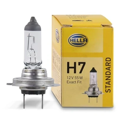 Afbeelding van HELLA 8GH 007 157 121 Halogeen Gloeilamp H7 Standard 12V 55W Sokkeluitvoering gloeilamp: PX26d Doos Aantal: 1