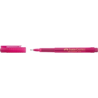 Afbeelding van 10x Fineliner Faber Castell Broadpen 1554 roze