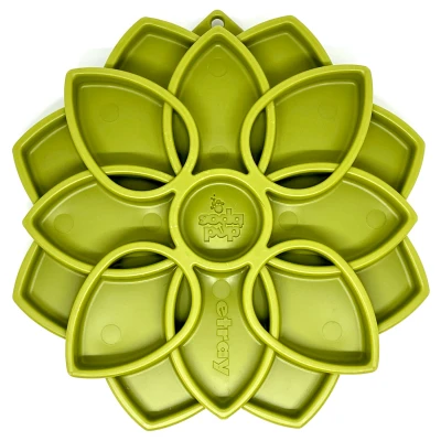 Afbeelding van Sodapup Mandala Etray Feeder Hondenvoerbak Ø20 cm Groen